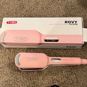 TYMO Rovy Wave Compact Curling Iron - Pink